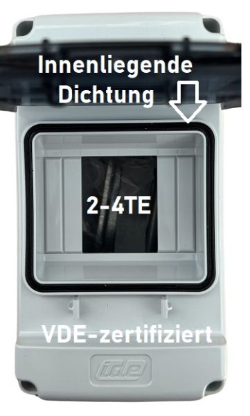 CDN4G AP distributor 1x4TE HS - wet room distributor IP65 sealable - PU