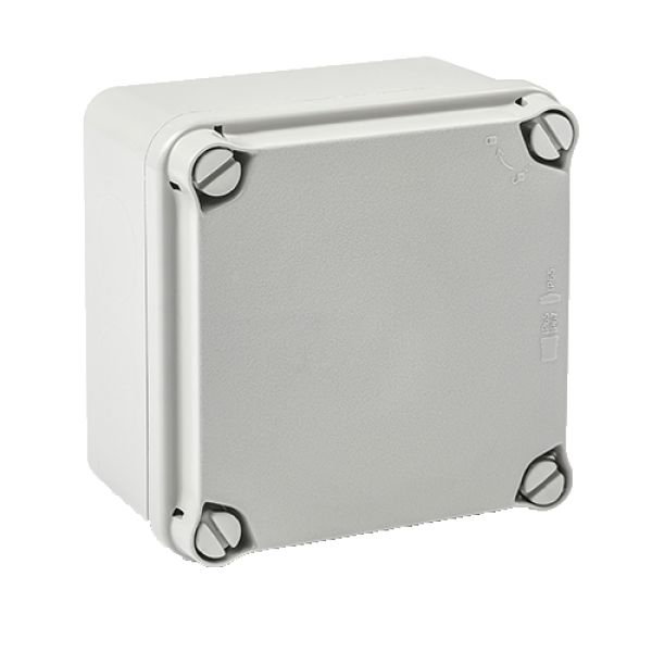 ABZWEIGDOSE LBT 108x108x64mm mit glatten Seiten plombierbar - VPE