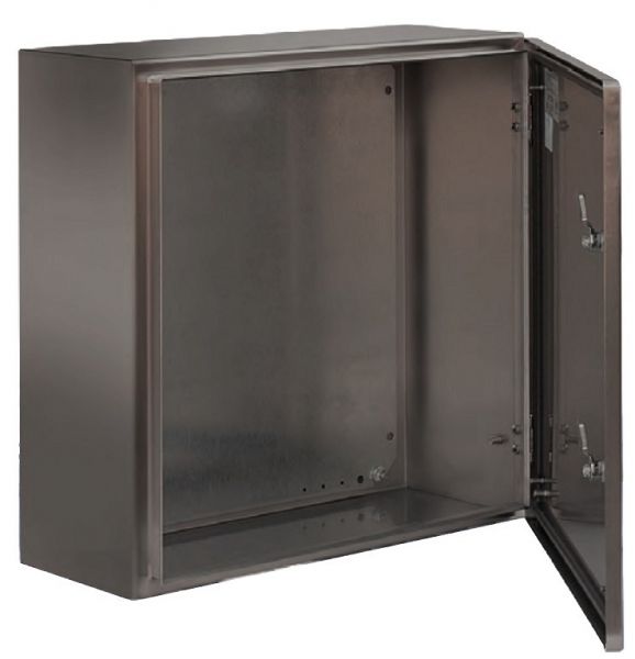 Edelstahl Schaltschrank 180x240x150 mm HBT IP66 V2A Gehäuse AISI 304L 1-türig