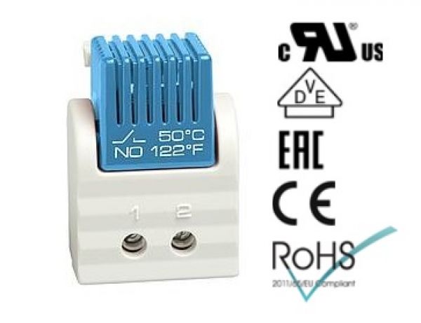 Schaltschrank FIX-Thermostat für Lüfter 35-25°C Schaltschrank FIX-Thermostat für Lüfter 35-25°C
