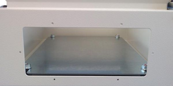 Metal control cabinet 250x200x150 mm HBT 1-door IP66