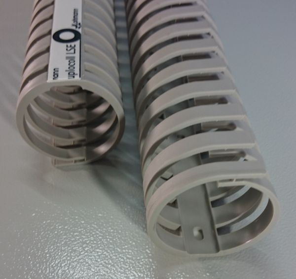50cm Flexduct 40mm flexible wiring duct - self-adhesive stackable