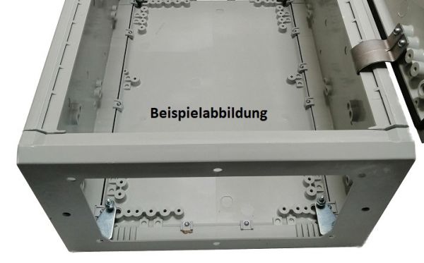 Kunststoff Gehäuse 1000x750x300 mm (HBT) mit Standardtür und offener Kabeleinführung