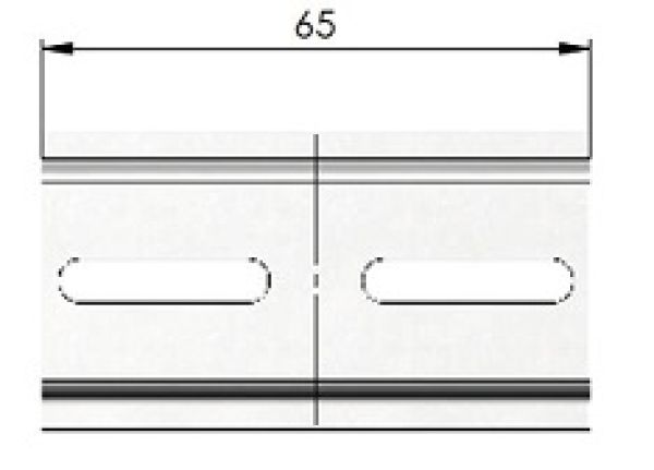 35mm DIN top-hat rail sections cut to length