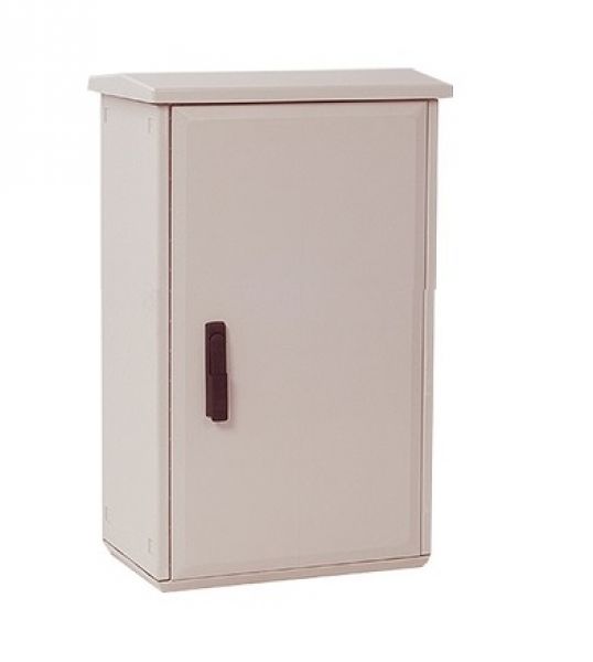 Outdoor housing 1250x750x300 mm (HWD) standard door with rain cover