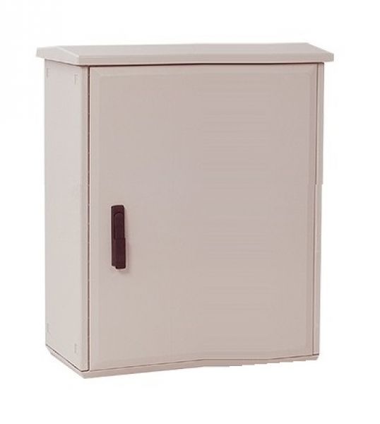 Outdoor Enclosure Gehäuse 750x750x300 mm (HBT) Standard with rain roof