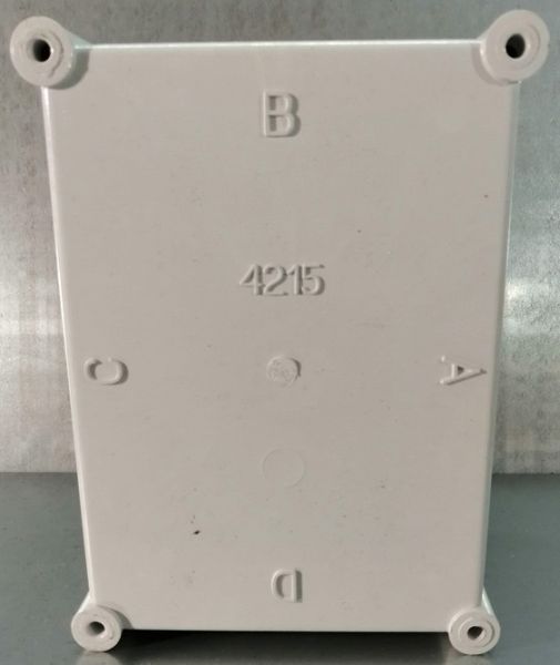 IP66 Industriegehäuse 270x135x129 mm LBH mit Sichtdeckel klar -  Outdoor Gehäuse Box Transparent UV-Stabil wetterfest