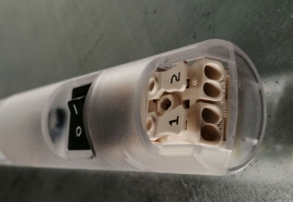 STEGO  LED 025 MAGNET control cabinet LED lamp Lm400 - 120º 5W with switch