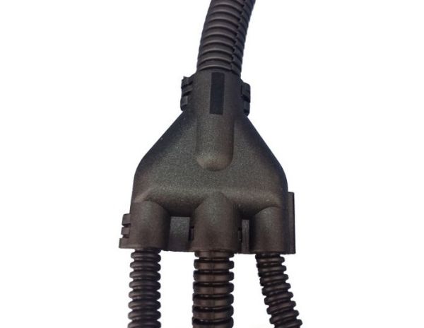 M-Verteiler NW 7,5-4,5-4,5-4,5 schwarz klappbar