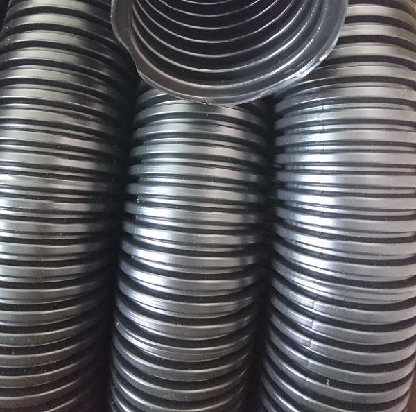 PE corrugated conduit NW29 black