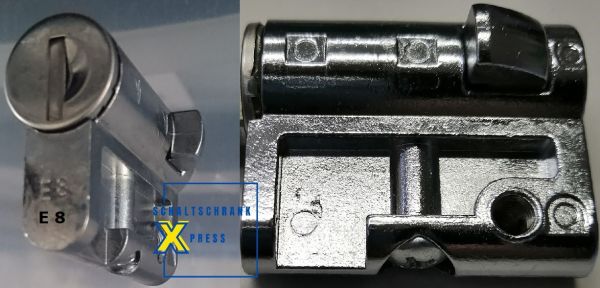 Profile half cylinder VW E8 lock