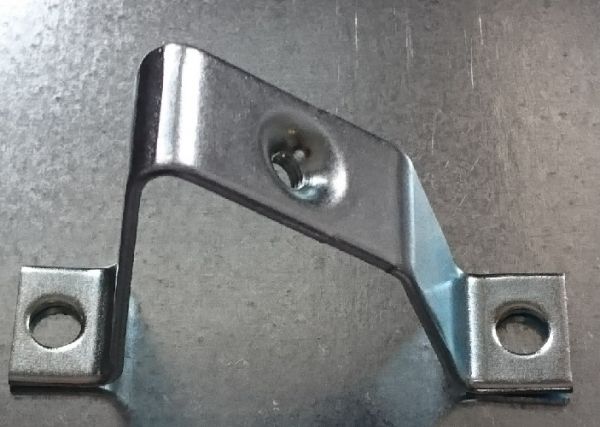 10 pieces 30° carrier rail support - inclined mounting bracket