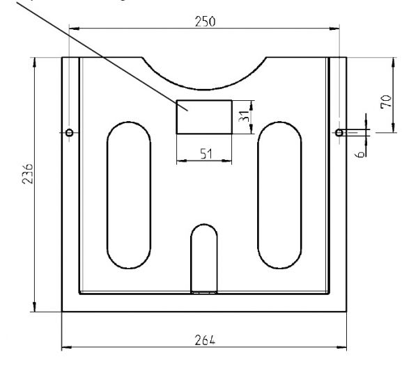 Plastic circuit diagram pocket A4 self-adhesive light gray - PU: 25 pieces