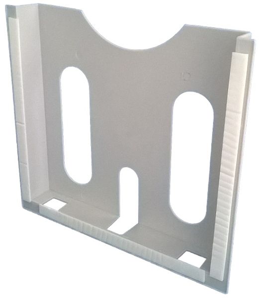 10 circuit diagram pocket A4 plastic self-adhesive fixable light grey