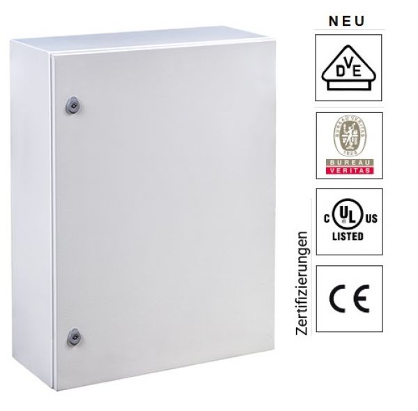 IDE GN808040 control cabinet 800x800x400 mm 1-door IP66 with earth strap