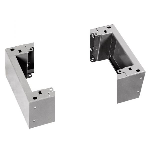 100mm Sockel Seiten für Tiefe 400mm