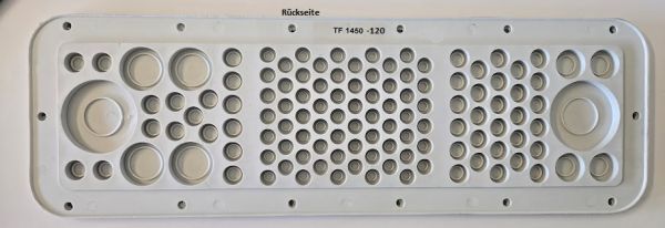 IP65 Cable entry plate FP2 172x532 mm