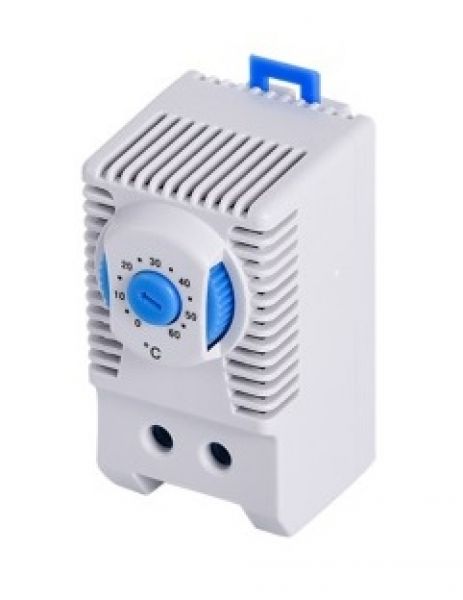 Schaltschrank Thermostat (blau) 10A 250V für Lüfter