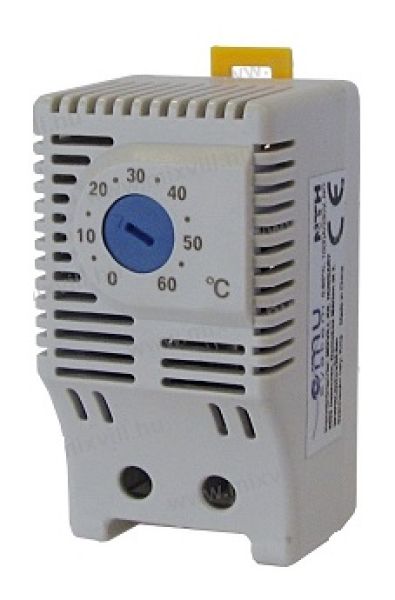 Thermostat for control cabinet filter fan 0-60°C