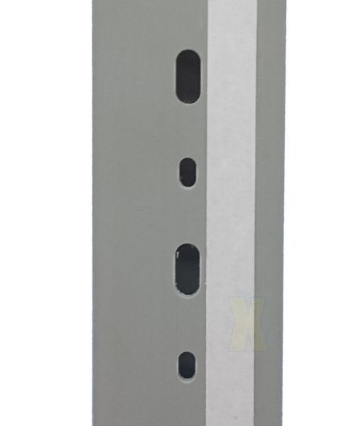 75x75 mm Wiring duct incl. cover - gray RAL7030