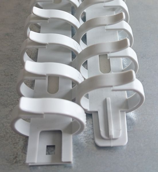 Flexduct 20mm Ø flexible wiring duct, halogen-free, self-adhesive