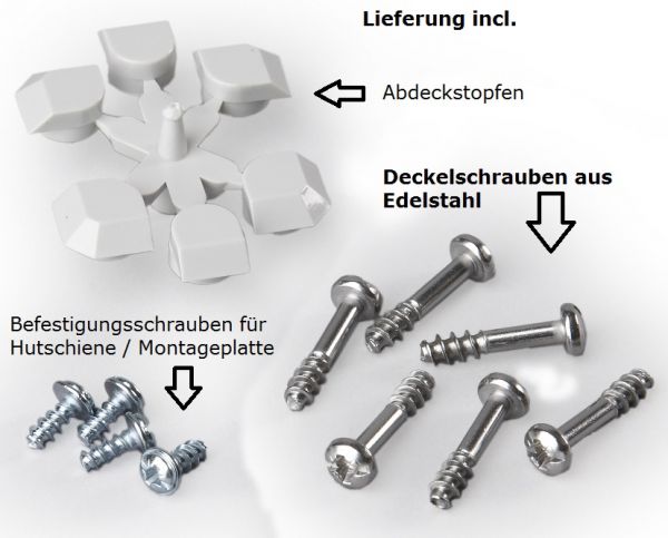 IP66 ABS Industriegehäuse grau 160 x 240 x 121 mm