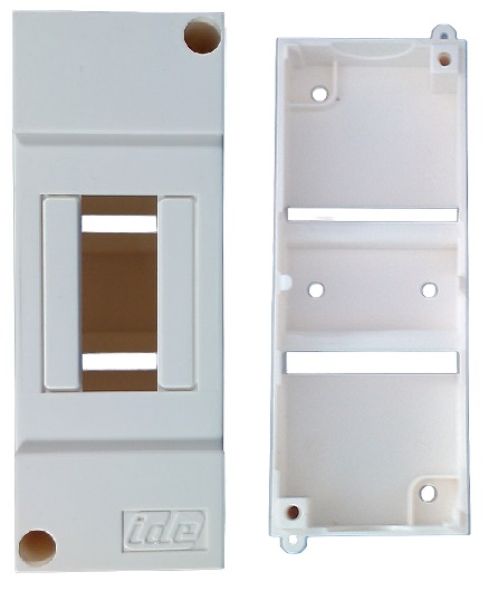 IDE BT2 IP20 AP distributor housing 1x2TE HS white