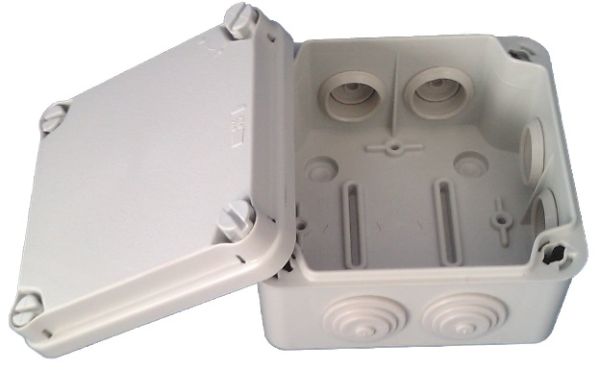 Terminal box LBT 108x108x64mm with grommets