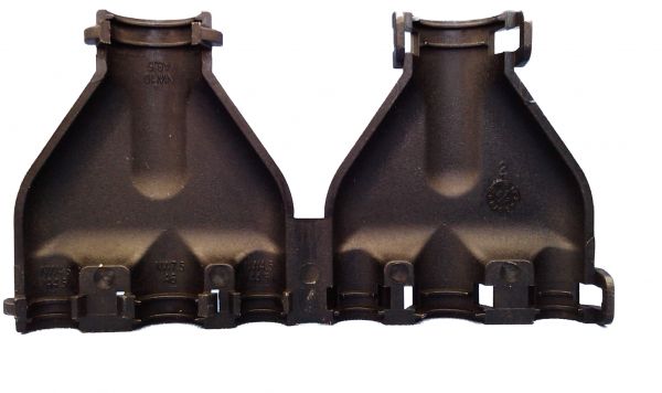 M-Manifold NW10-7.5-7.5- 4.5 black hinged for automotive corrugated pipe NW10