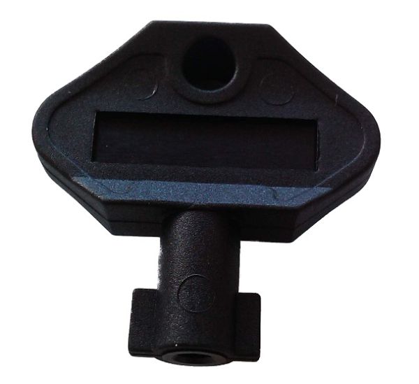 5mm DDB Schaltschrankschlüssel Kunststoff schwarz