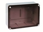 ABZWEIGDOSE LBT 241x180x95mm mit transparentem Deckel und glatten Seiten - OVE
