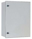 Plastic control cabinet 800x600x300mm (HWD) RAL7035 GRP IP66 light gray 1-door