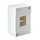 IDE BT4 IP20 AP distributor housing 1x4TE HS white