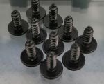100 self-tapping screws 4.2x9.5 mm black