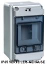 IP65 IDE CDN4G distribution box AP Surface enclosures 1x4TE with mounting rail