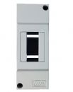 CT2 IP20 AP distributor housing 1x2TE HS - light grey