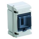 AP Verteiler 1x4TE HS - Feuchtraumverteiler IP65 plombierbar