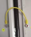 Erdungsband grün-gelb 170mm 4,0mm² M6/M6 für Schaltschrank