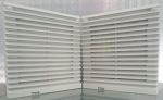 SET Filterlüfter 230V 92/107 m³/h 124x124 / 149x149mm mit Austrittsfilter