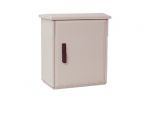 Plastic outdoor housing 500 x 500 x 420 mm (HWD) standard door with rain cover