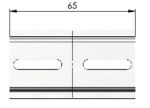 35mm DIN top-hat rail sections cut to length