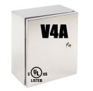 V4A control cabinet 400x600x200 mm HBT IP66 housing stainless steel 316L