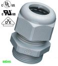 100 M20x1,5 cable glands KB: 6-12mm long thread IP68 VDE UL plastic PA6 light grey