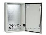 Wall Mounting Enclosure RAL7035 IP66 single door 300x300x210 mm