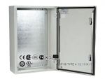 ELDON MAS0605030R5 sheet steel control cabinet 600x500x300 mm HBT IP66 1-door with mounting plate