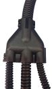 M-Manifold NW10-7.5-7.5- 4.5 black hinged for automotive corrugated pipe NW10