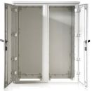 Outdoor Gehäuse 2-türig 750x1000x300 mm (HBT) mit Sichttür