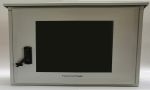 Plastic outdoor housing 500 x 750 x 300 mm (HWD) viewing door with rain cover