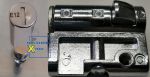 Profile half cylinder VW E12 lock