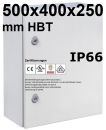 control cabinet 500x400x250 mm HBT IP66 single door